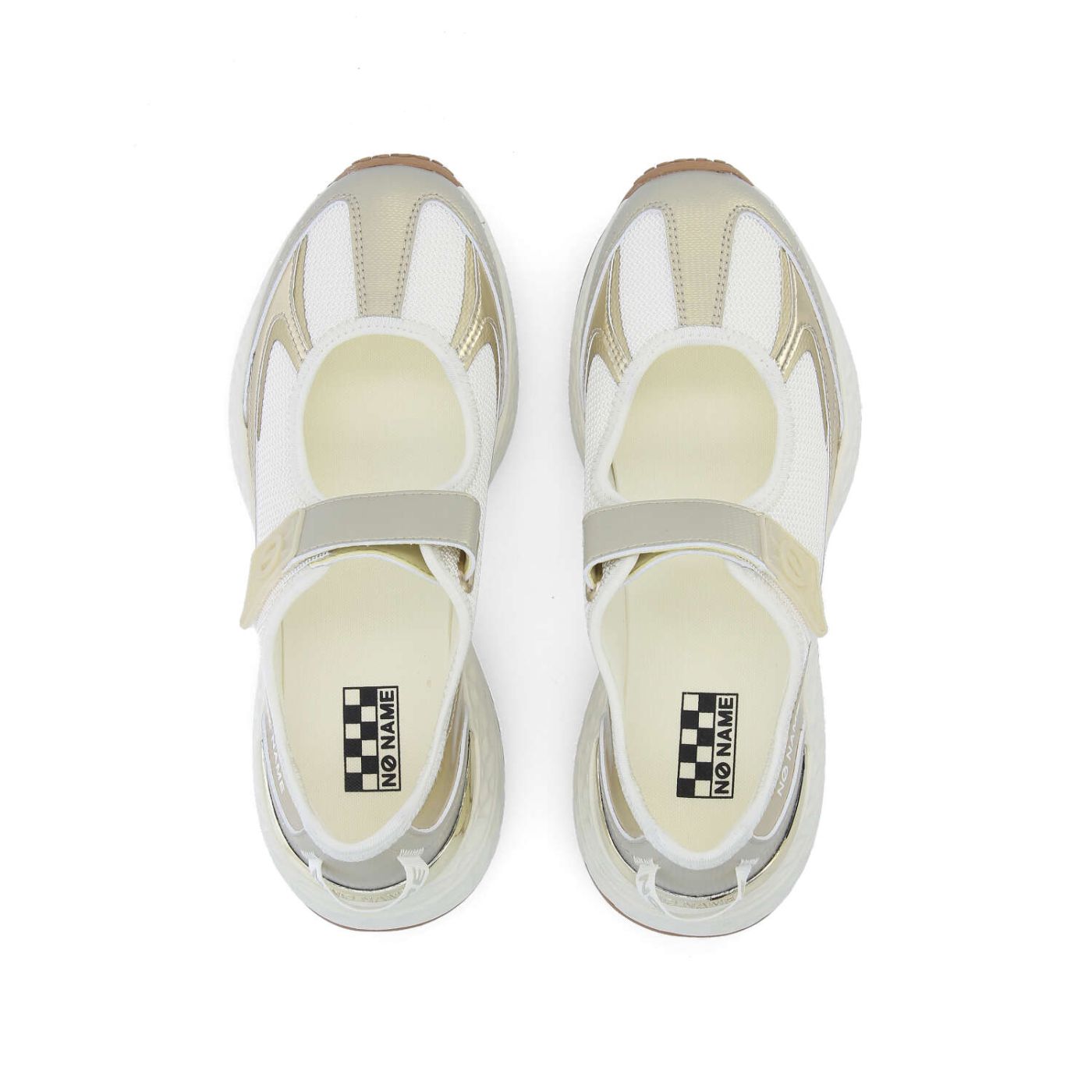 CARTER 2.0 BABIES W - KNIT/STAMP/MAT - BLANC CASSE/OR